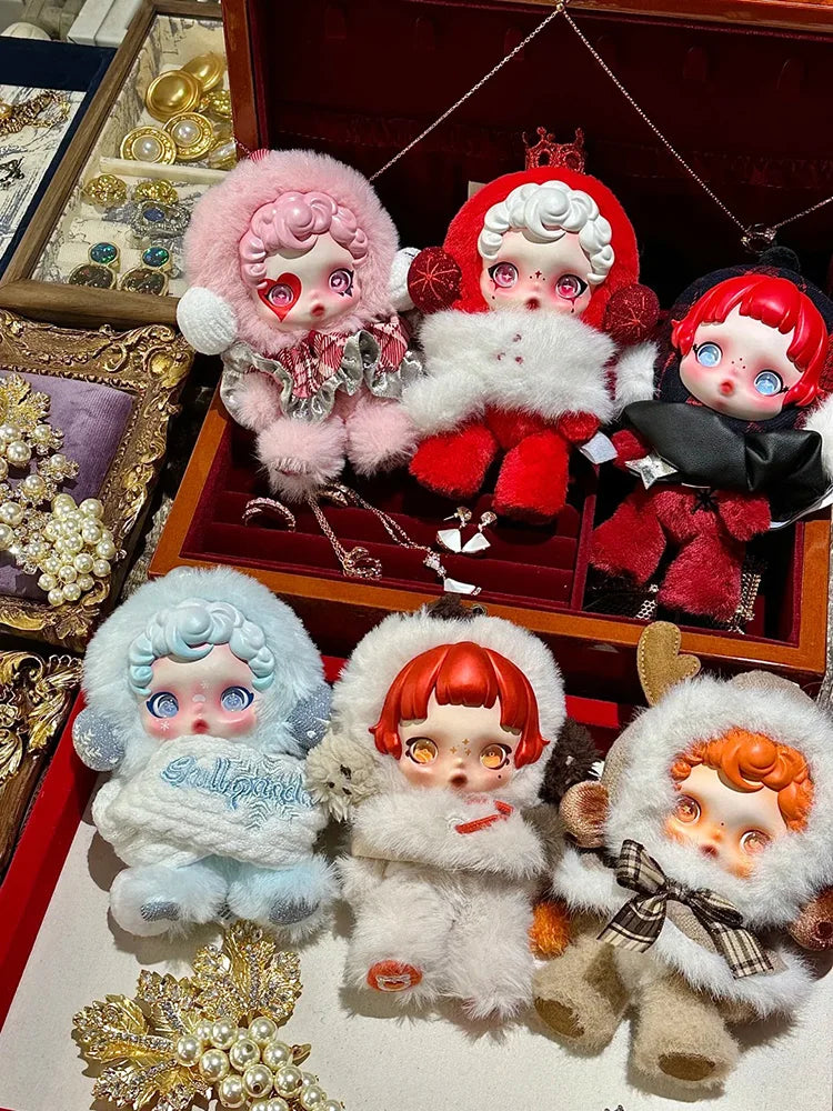 Original Skullpanda Winter Music Series Blind Box Pendant Sp Doll Desktop Ornament Christmas Peripheral Exquisite Surprise Gift