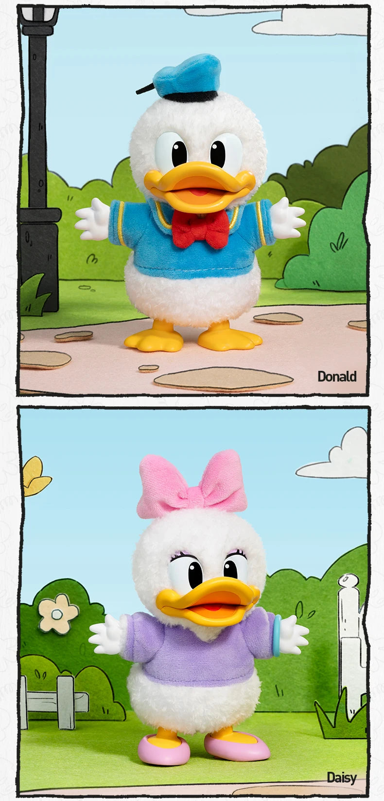 POP MART Mickey Family Cute Together Keychain Series Genuine Mystery Box Blind Box Guess Bag Toys Doll Cute Desktop Ornaments