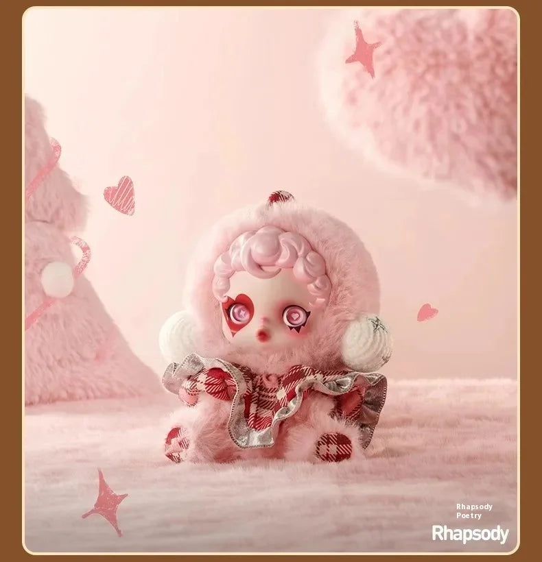 Original Skullpanda Winter Music Series Blind Box Pendant Sp Doll Desktop Ornament Christmas Peripheral Exquisite Surprise Gift