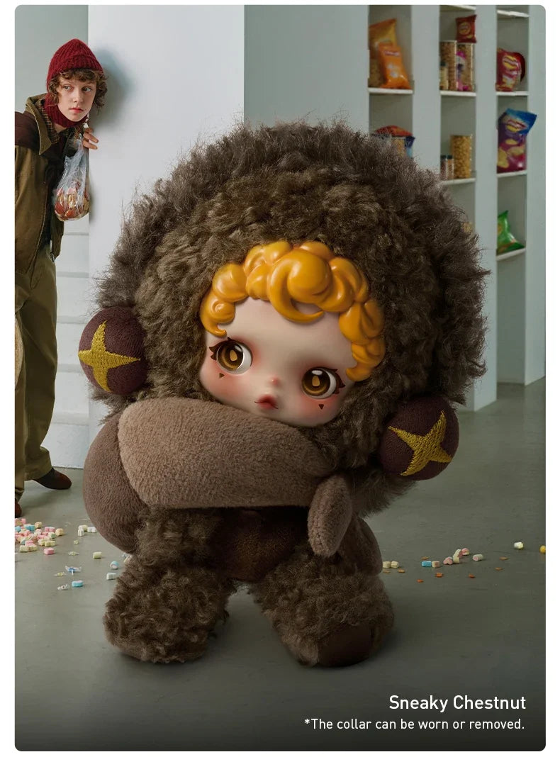 "YOU FOUND  ME" Sleeples Series Theater  SKULLPANDA  100% Original Official POP MART Gift figurine Desk decoration