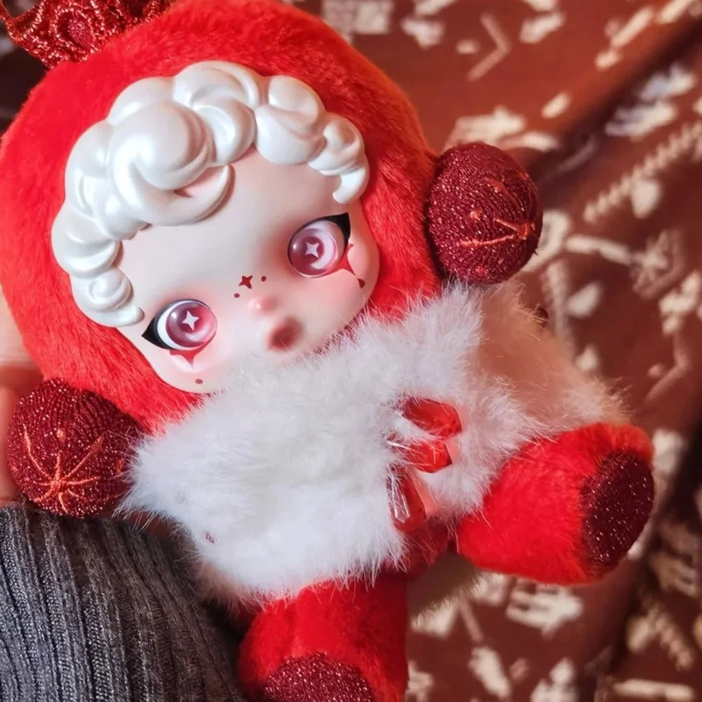 Original Skullpanda Winter Music Series Blind Box Pendant Sp Doll Desktop Ornament Christmas Peripheral Exquisite Surprise Gift