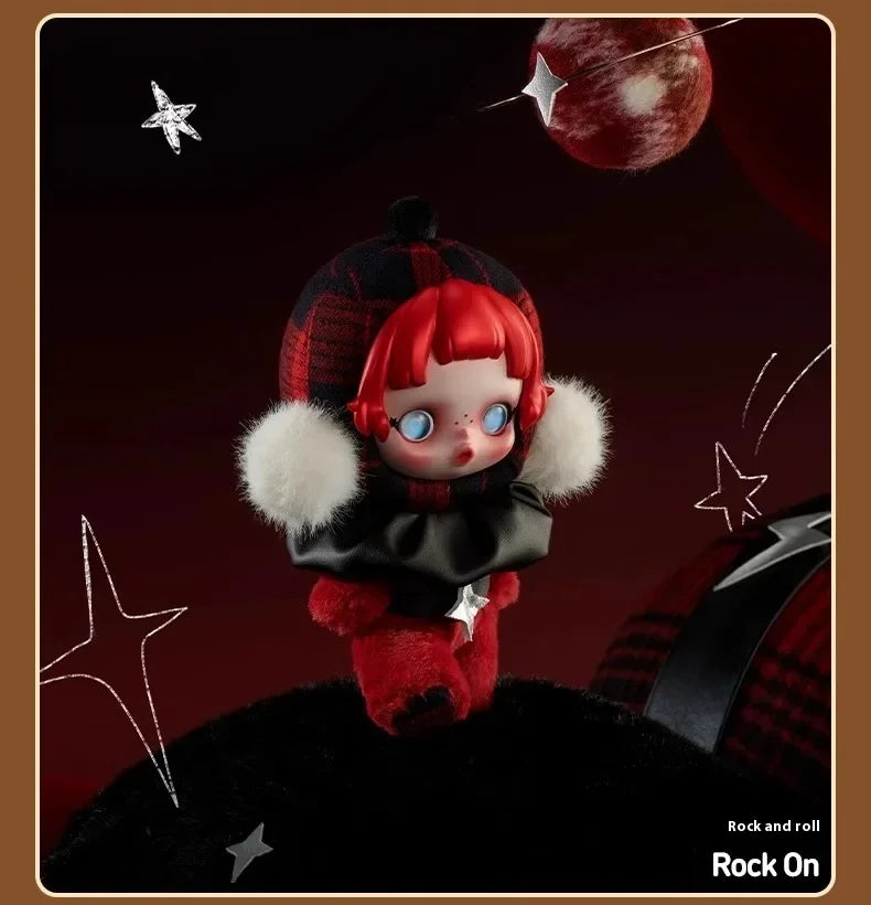 Original Skullpanda Winter Music Series Blind Box Pendant Sp Doll Desktop Ornament Christmas Peripheral Exquisite Surprise Gift