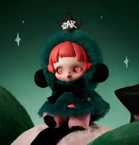 Original Skullpanda Winter Music Series Blind Box Pendant Sp Doll Desktop Ornament Christmas Peripheral Exquisite Surprise Gift