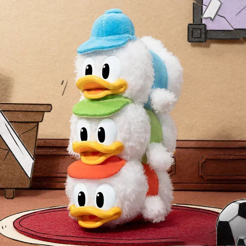 POP MART Mickey Family Cute Together Keychain Series Genuine Mystery Box Blind Box Guess Bag Toys Doll Cute Desktop Ornaments