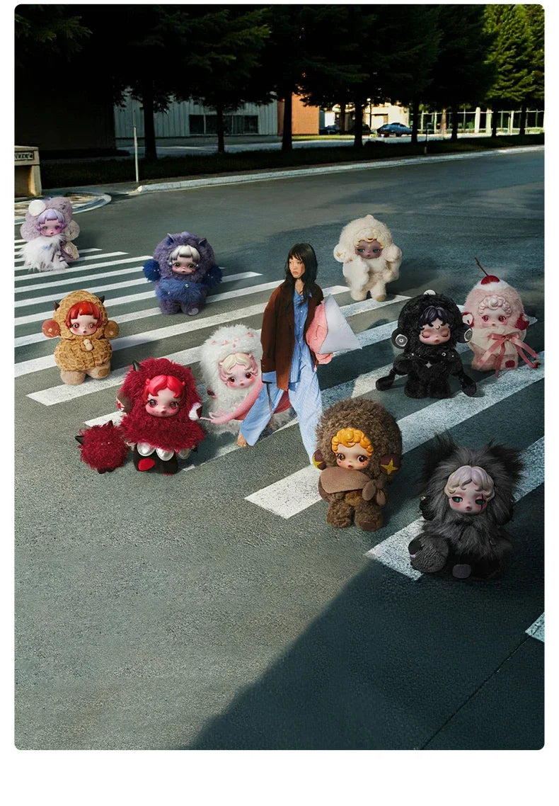 "YOU FOUND  ME" Sleeples Series Theater  SKULLPANDA  100% Original Official POP MART Gift figurine Desk decoration