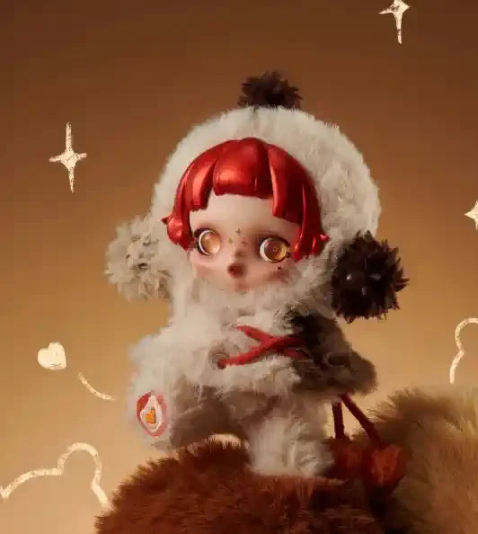 Original Skullpanda Winter Music Series Blind Box Pendant Sp Doll Desktop Ornament Christmas Peripheral Exquisite Surprise Gift