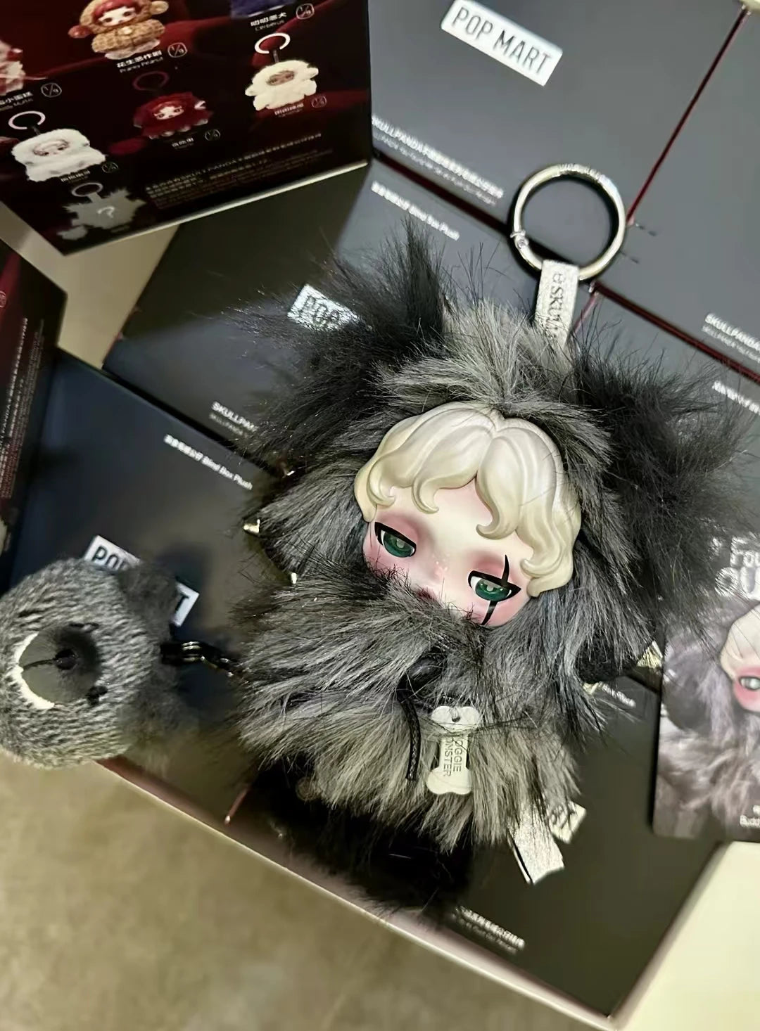 "YOU FOUND  ME" Sleeples Series Theater  SKULLPANDA  100% Original Official POP MART Gift figurine Desk decoration