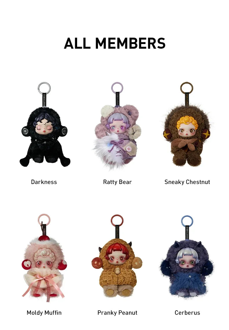 "YOU FOUND  ME" Sleeples Series Theater  SKULLPANDA  100% Original Official POP MART Gift figurine Desk decoration