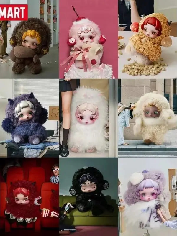 "YOU FOUND  ME" Sleeples Series Theater  SKULLPANDA  100% Original Official POP MART Gift figurine Desk decoration