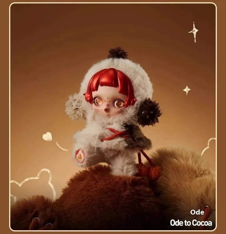 Original Skullpanda Winter Music Series Blind Box Pendant Sp Doll Desktop Ornament Christmas Peripheral Exquisite Surprise Gift