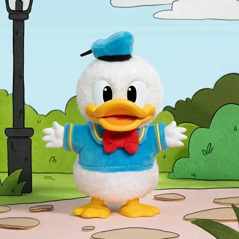 POP MART Mickey Family Cute Together Keychain Series Genuine Mystery Box Blind Box Guess Bag Toys Doll Cute Desktop Ornaments