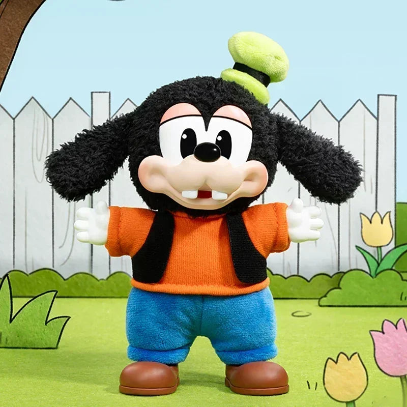 POP MART Mickey Family Cute Together Keychain Series Genuine Mystery Box Blind Box Guess Bag Toys Doll Cute Desktop Ornaments