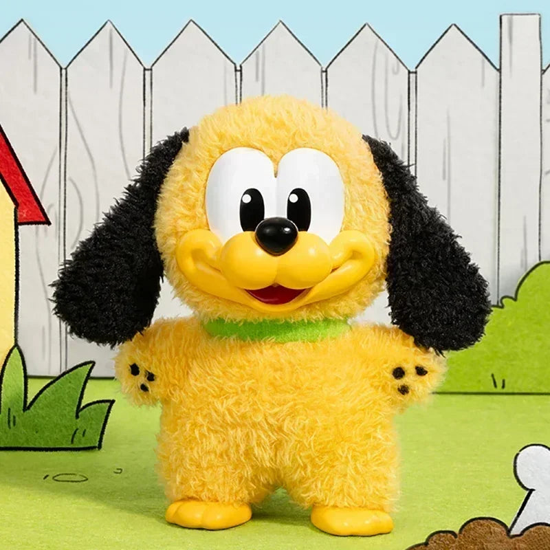 POP MART Mickey Family Cute Together Keychain Series Genuine Mystery Box Blind Box Guess Bag Toys Doll Cute Desktop Ornaments