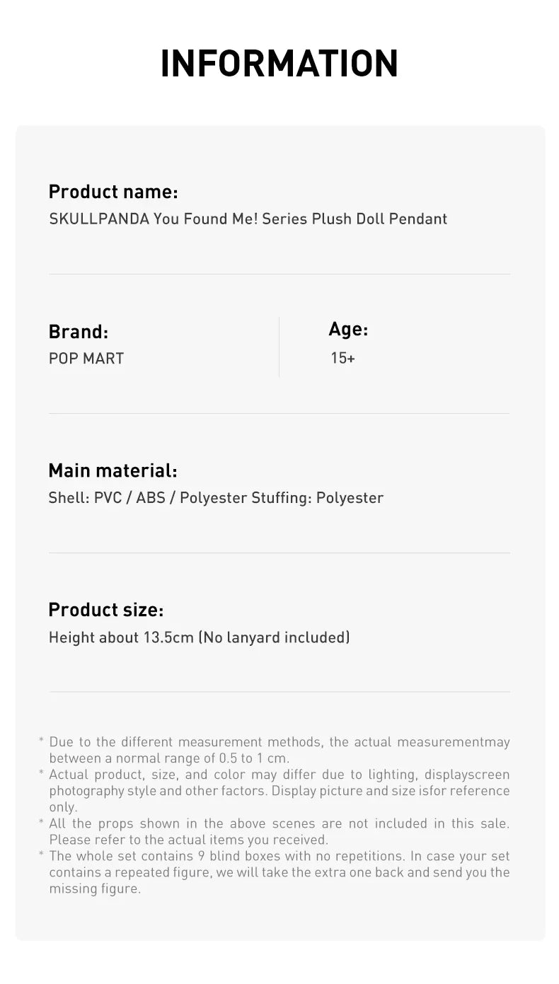 "YOU FOUND  ME" Sleeples Series Theater  SKULLPANDA  100% Original Official POP MART Gift figurine Desk decoration