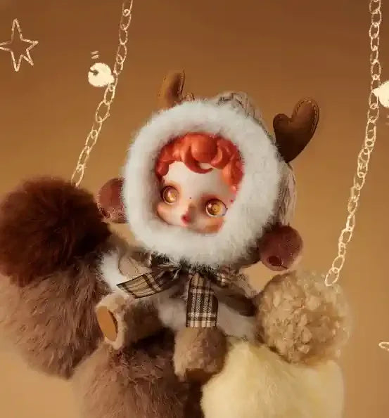 Original Skullpanda Winter Music Series Blind Box Pendant Sp Doll Desktop Ornament Christmas Peripheral Exquisite Surprise Gift