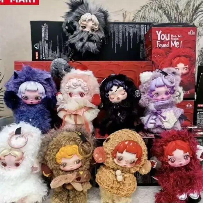 "YOU FOUND  ME" Sleeples Series Theater  SKULLPANDA  100% Original Official POP MART Gift figurine Desk decoration