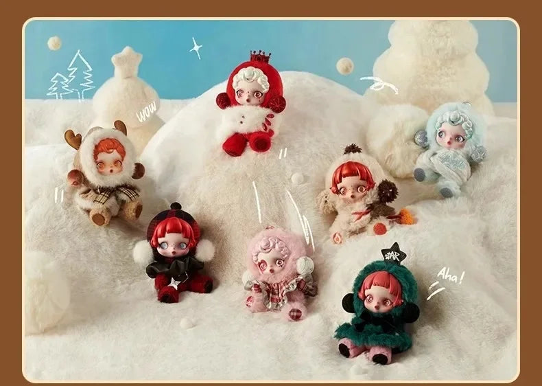 Original Skullpanda Winter Music Series Blind Box Pendant Sp Doll Desktop Ornament Christmas Peripheral Exquisite Surprise Gift