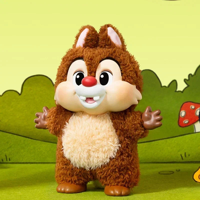 POP MART Mickey Family Cute Together Keychain Series Genuine Mystery Box Blind Box Guess Bag Toys Doll Cute Desktop Ornaments