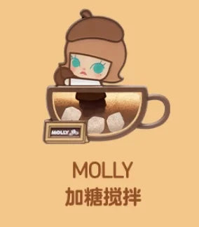 Genuine POP MART Pop Bean Coffee Factory Series Fridge Magnet Blind Box Trendy Toy Room Kitchen Decorat Mystery Box Collect Gift